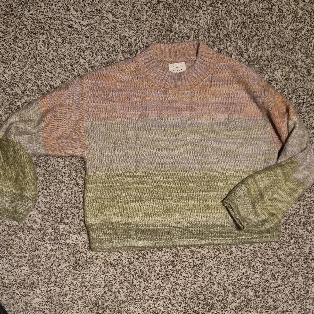 Billabong Knit Sweater - Cream and Tan